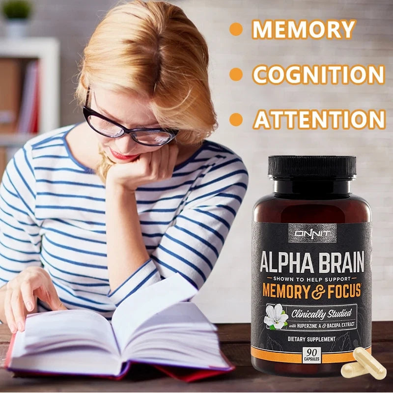 Alpha Brain Nootropic Capsules