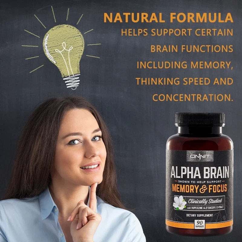 Alpha Brain Nootropic Capsules